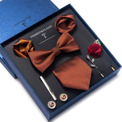 Swadeshi World Tie 8-piece Set Formal Suit Men