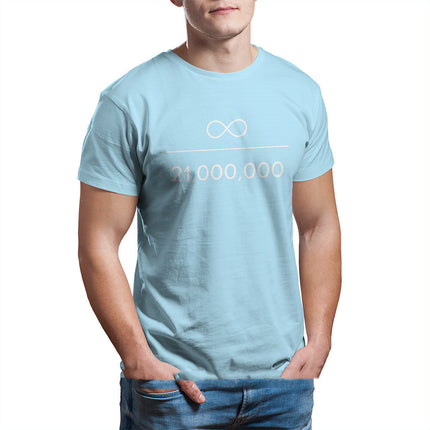 Swadeshi World Infinity Bitcoin Divided By Million Unique TShirt