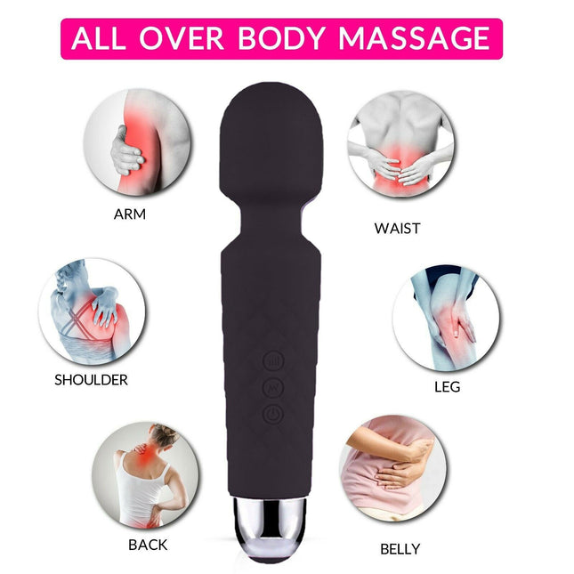 SWADESHI WORLD Magic Massage Wand 20/8 Speed Vibrating Full Body vibrator massager