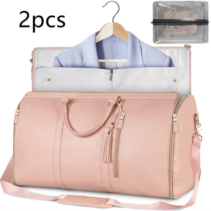 Swadeshi World Large Waterproof Travel Duffle Bag Women's Handbag Folding Suit Bag