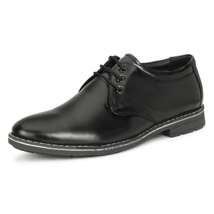 SWADESHI WORLD Leatherful Formal Lace-up Shoes for Men Full Grain Leather TPR Sole Party Shoes All Occassion Genuine Leather