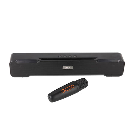 MZ M51 Portable Home T.V. Sound Bar Dynamic Sound with High Bass & Wireless MIC, 10W, 2400mAh Battery