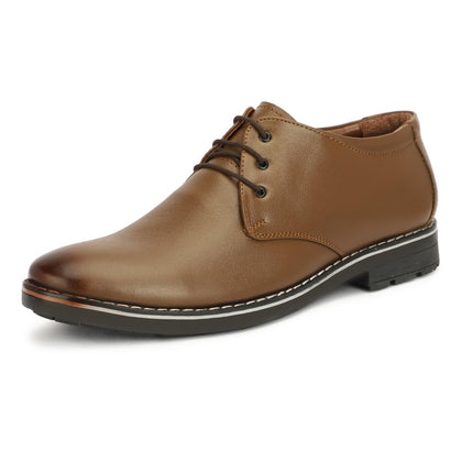 SWADESHI WORLD Leatherful Formal Lace-up Shoes for Men Full Grain Leather TPR Sole Party Shoes All Occassion Genuine Leather