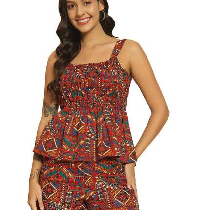 SWADESHI WORLD V-Neck Sleeveless Cotton Blend Solid Bodycon Knee-Length Women Dress