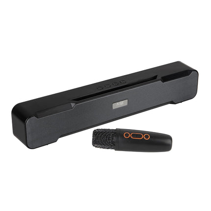 MZ M51 Portable Home T.V. Sound Bar Dynamic Sound with High Bass & Wireless MIC, 10W, 2400mAh Battery