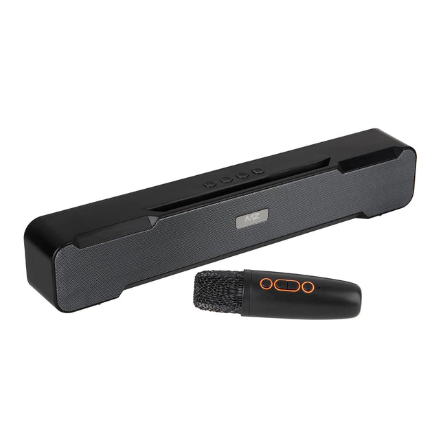 MZ M51 Portable Home T.V. Sound Bar Dynamic Sound with High Bass & Wireless MIC, 10W, 2400mAh Battery