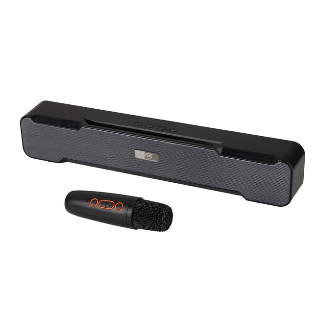 MZ M51 Portable Home T.V. Sound Bar Dynamic Sound with High Bass & Wireless MIC, 10W, 2400mAh Battery