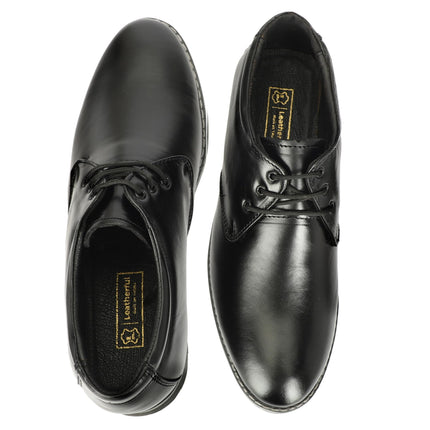 SWADESHI WORLD Leatherful Formal Lace-up Shoes for Men Full Grain Leather TPR Sole Party Shoes All Occassion Genuine Leather
