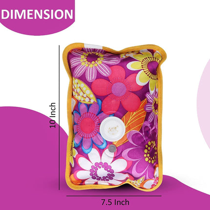 Hot Water Bag Care Heating Bag Gel For Pain Relief Heat Pad Electric For Pain Relief Electric Heating Pad For Back Pain Men & Women With Charging Cord