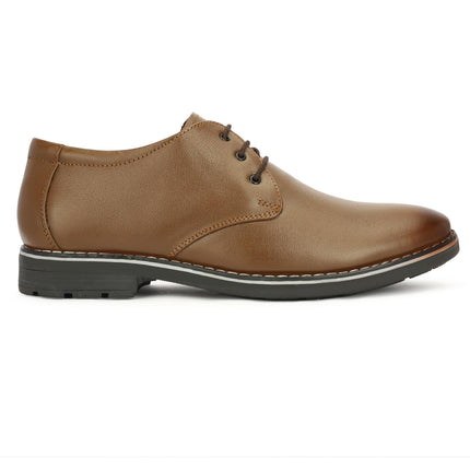 SWADESHI WORLD Leatherful Formal Lace-up Shoes for Men Full Grain Leather TPR Sole Party Shoes All Occassion Genuine Leather