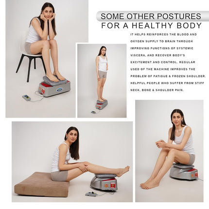 Swadeshi World Wonder Blood Circulation Machine With Heating Technology Massager