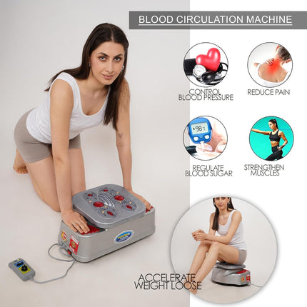 Swadeshi World Wonder Blood Circulation Machine With Heating Technology Massager