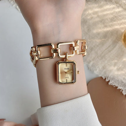 Women's  Pendant Bracelet Watch Ladies Square Watches