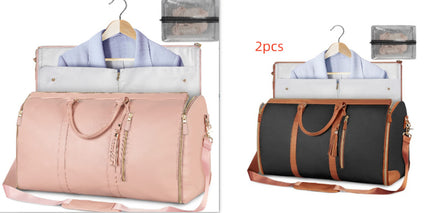 Swadeshi World Large Waterproof Travel Duffle Bag Women's Handbag Folding Suit Bag