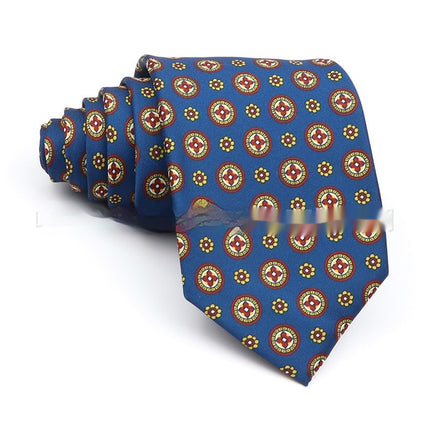 Business Executive Tie Polyester Men's Printed Workplace Stylish Tie