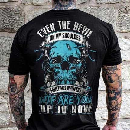 Swadeshi World Indian Attitude Print Loose Men's T-shirt