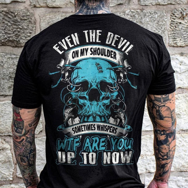 Swadeshi World Indian Attitude Print Loose Men's T-shirt