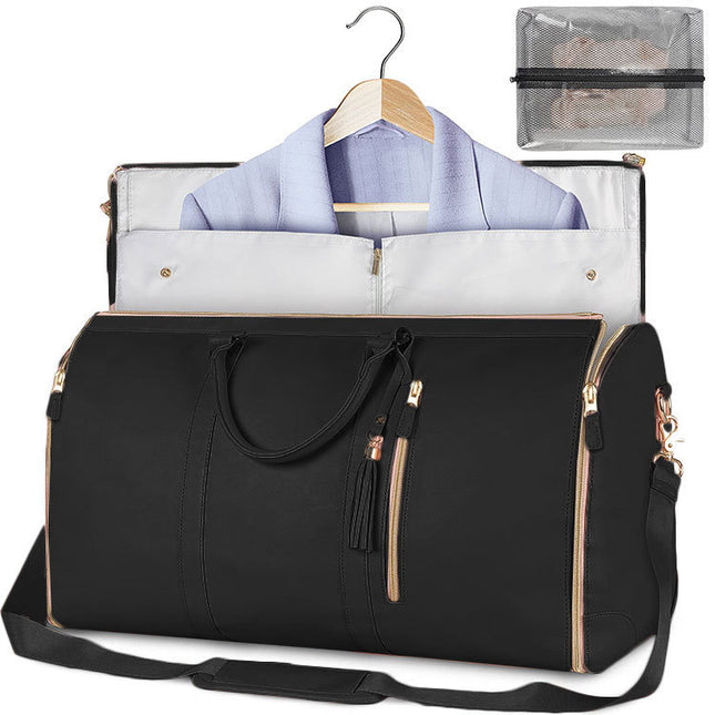 Swadeshi World Large Waterproof Travel Duffle Bag Women's Handbag Folding Suit Bag