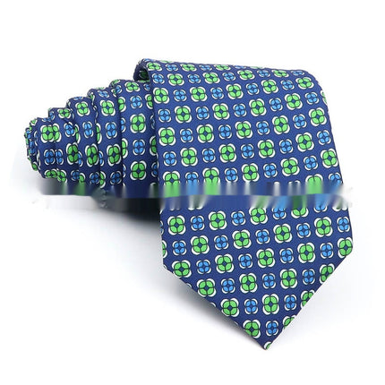 Business Executive Tie Polyester Men's Printed Workplace Stylish Tie