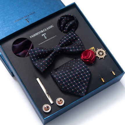 Swadeshi World Tie 8-piece Set Formal Suit Men