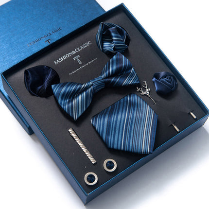Swadeshi World Tie 8-piece Set Formal Suit Men