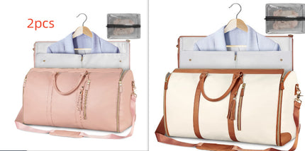 Swadeshi World Large Waterproof Travel Duffle Bag Women's Handbag Folding Suit Bag