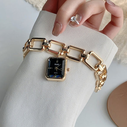 Women's  Pendant Bracelet Watch Ladies Square Watches