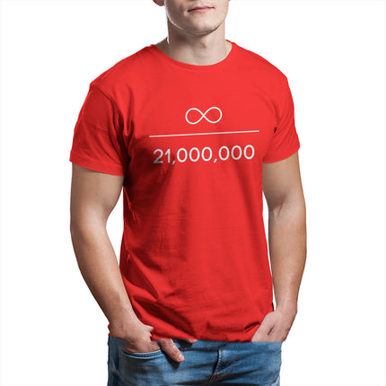Swadeshi World Infinity Bitcoin Divided By Million Unique TShirt