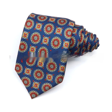 Business Executive Tie Polyester Men's Printed Workplace Stylish Tie