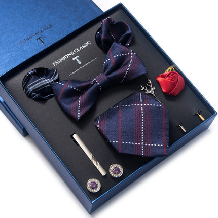 Swadeshi World Tie 8-piece Set Formal Suit Men
