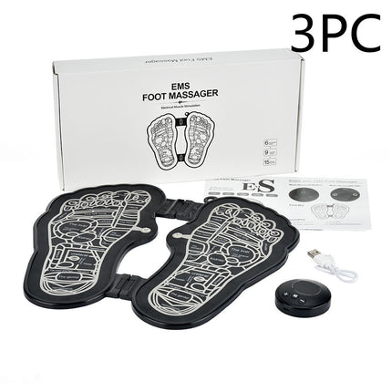 SWADESHI WORLD Rechargeable EMS Foot Massage EMS Pulse Foot Relaxation Massager