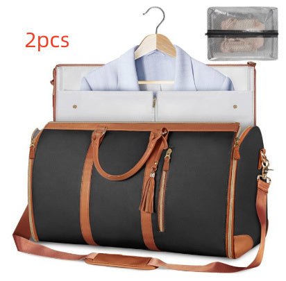 Swadeshi World Large Waterproof Travel Duffle Bag Women's Handbag Folding Suit Bag