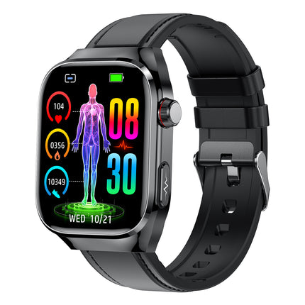 Smart Watch Micro Physical Examination ECG Uric Acid Blood Glucose Blood Lipid Bluetooth Calling Unisex Super Smartwatch