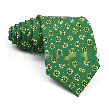 Business Executive Tie Polyester Men's Printed Workplace Stylish Tie