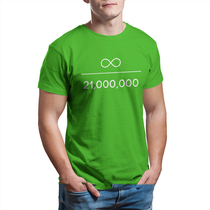 Swadeshi World Infinity Bitcoin Divided By Million Unique TShirt