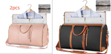 Swadeshi World Large Waterproof Travel Duffle Bag Women's Handbag Folding Suit Bag