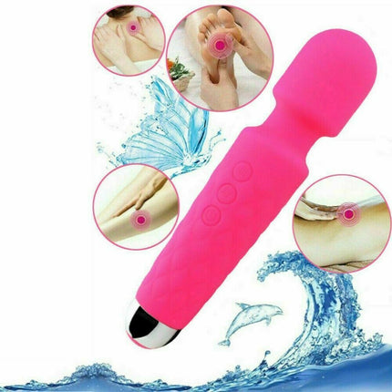 SWADESHI WORLD Magic Massage Wand 20/8 Speed Vibrating Full Body vibrator massager