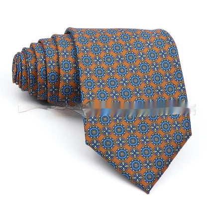 Business Executive Tie Polyester Men's Printed Workplace Stylish Tie