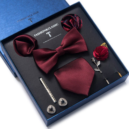 Swadeshi World Tie 8-piece Set Formal Suit Men