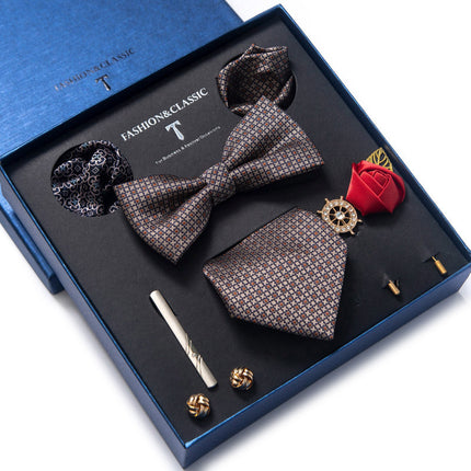 Swadeshi World Tie 8-piece Set Formal Suit Men