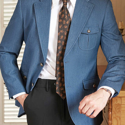 Anti-wrinkle Easy-to-care Suit Blazer by Swadeshi world