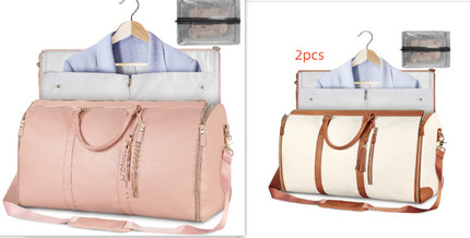 Swadeshi World Large Waterproof Travel Duffle Bag Women's Handbag Folding Suit Bag