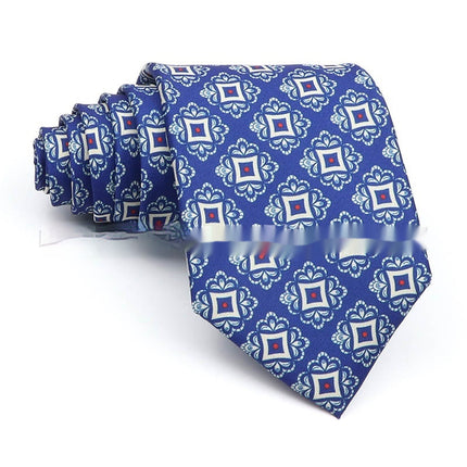 Business Executive Tie Polyester Men's Printed Workplace Stylish Tie