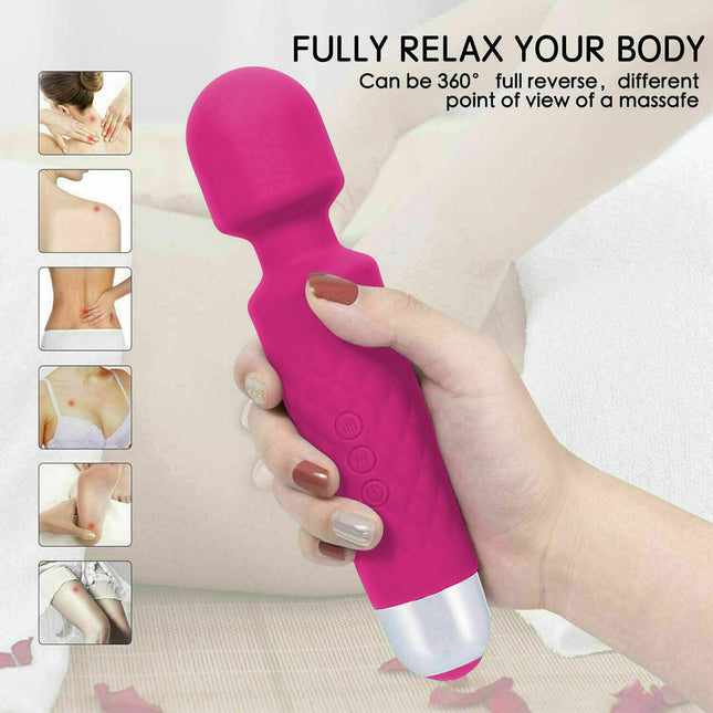 SWADESHI WORLD Magic Massage Wand 20/8 Speed Vibrating Full Body vibrator massager