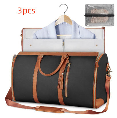 Swadeshi World Large Waterproof Travel Duffle Bag Women's Handbag Folding Suit Bag