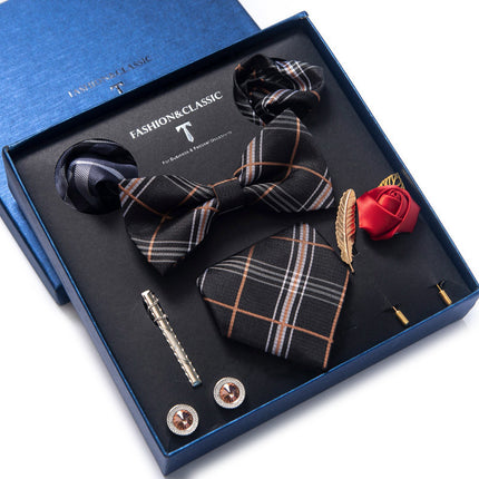 Swadeshi World Tie 8-piece Set Formal Suit Men