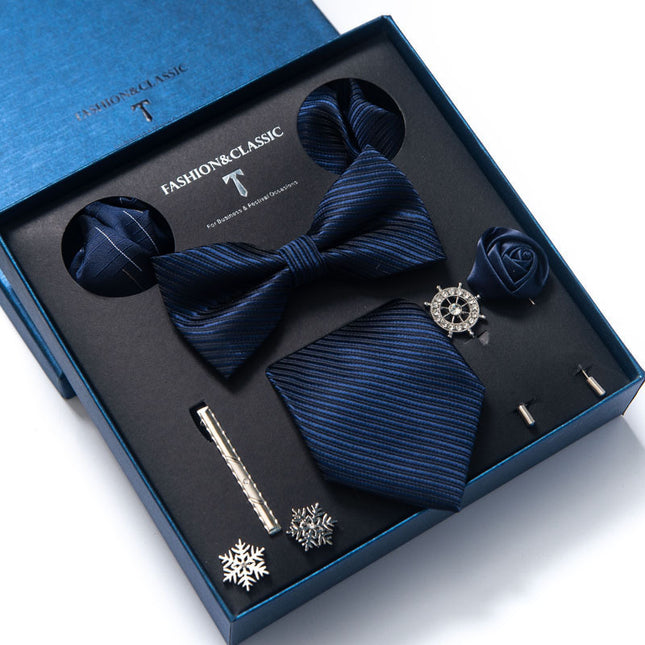 Swadeshi World Tie 8-piece Set Formal Suit Men