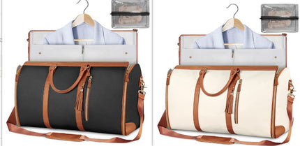 Swadeshi World Large Waterproof Travel Duffle Bag Women's Handbag Folding Suit Bag