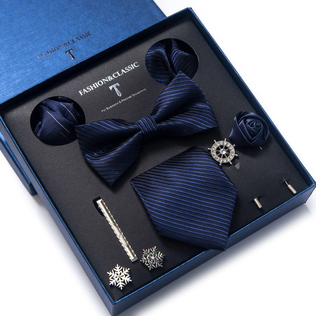 Swadeshi World Tie 8-piece Set Formal Suit Men