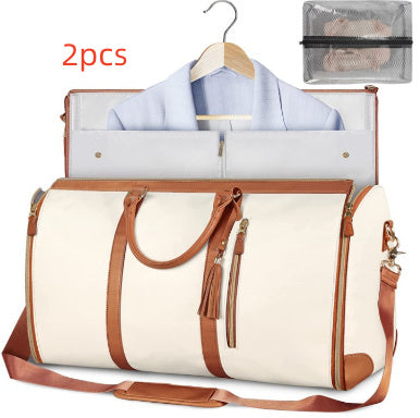 Swadeshi World Large Waterproof Travel Duffle Bag Women's Handbag Folding Suit Bag